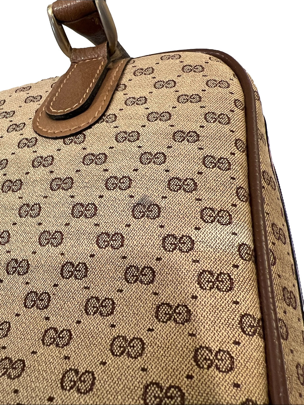 Gucci Micro GG Monogram Top Handle Bag Vintage - Picture 17 of 17